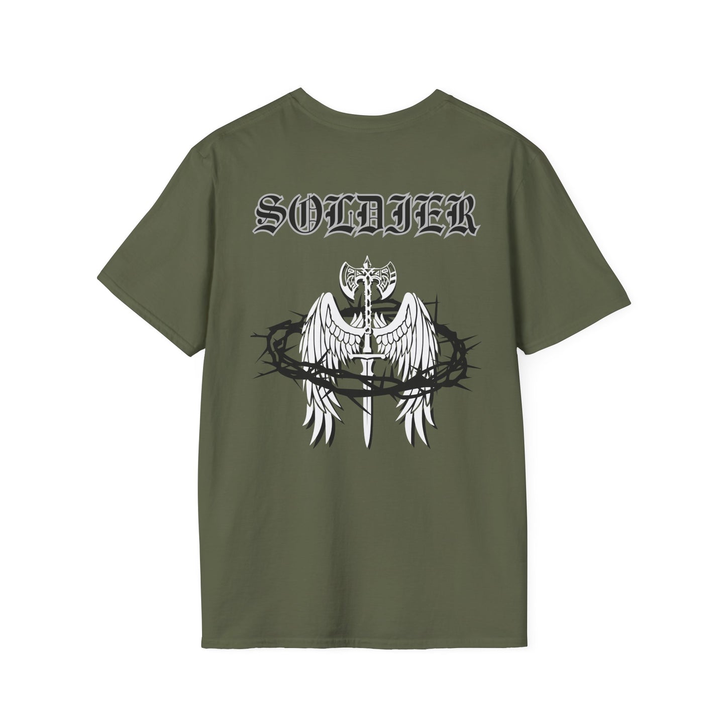 Christian Soldier Angel Graphic Tee