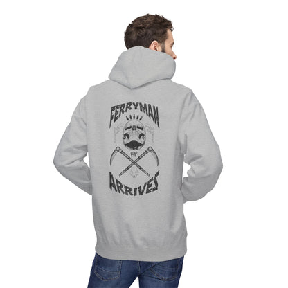 Unisex Softstyle Fleece Hoodie - 'Ferryman Arrives' Creepy Gothic Design