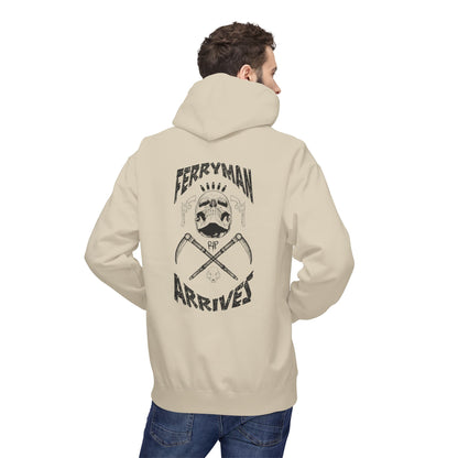 Unisex Softstyle Fleece Hoodie - 'Ferryman Arrives' Creepy Gothic Design