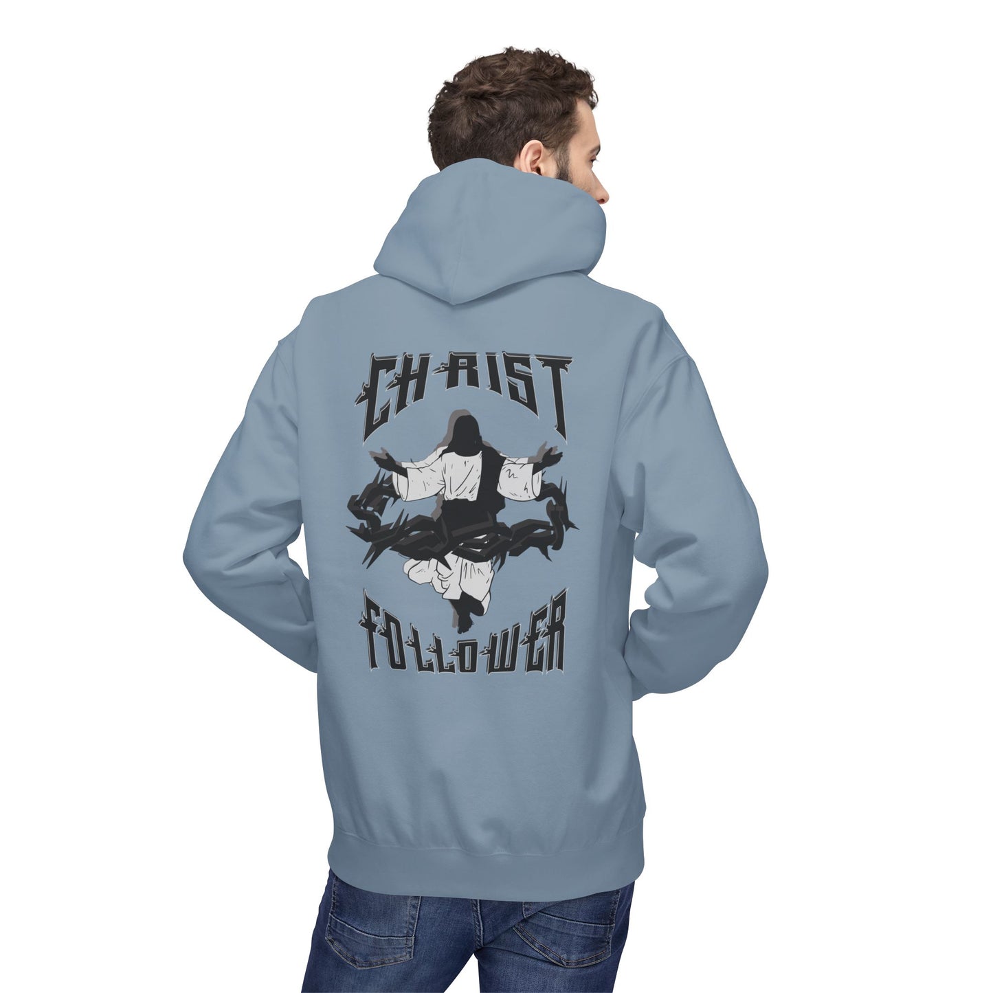 Christian Graphic Hoodie - Softstyle Fleece