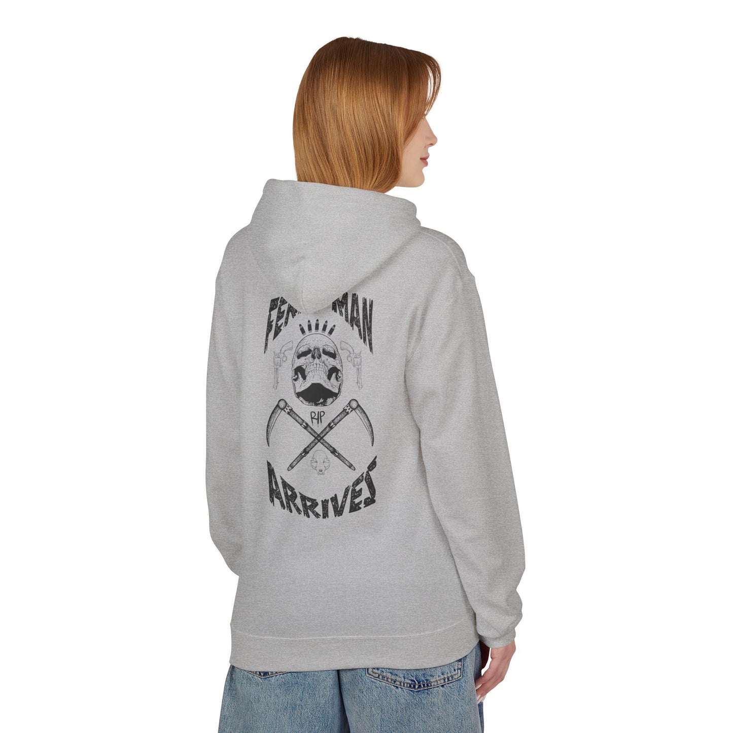 Unisex Softstyle Fleece Hoodie - 'Ferryman Arrives' Creepy Gothic Design