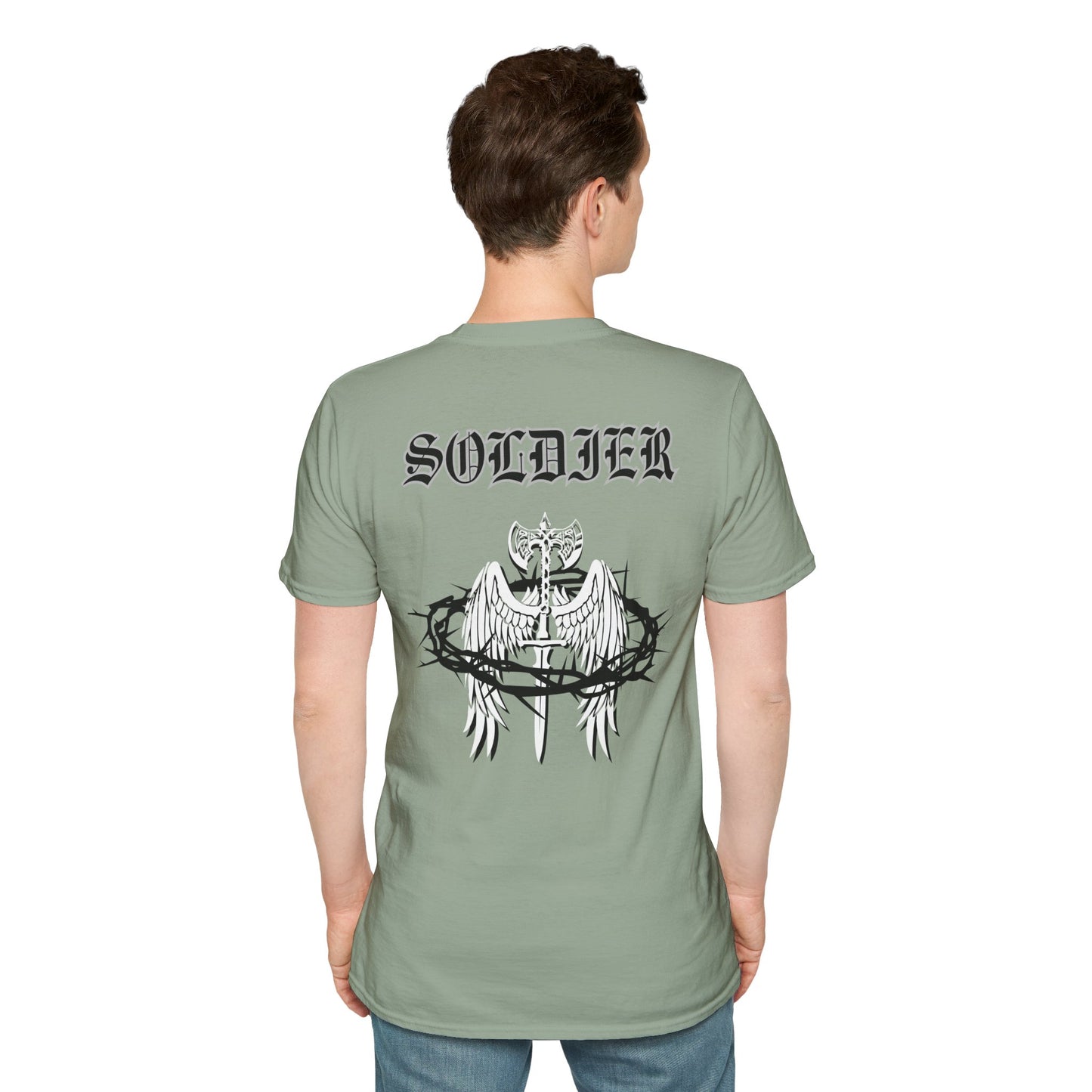 Softstyle T-Shirt - 'Soldier' Graphic Tee