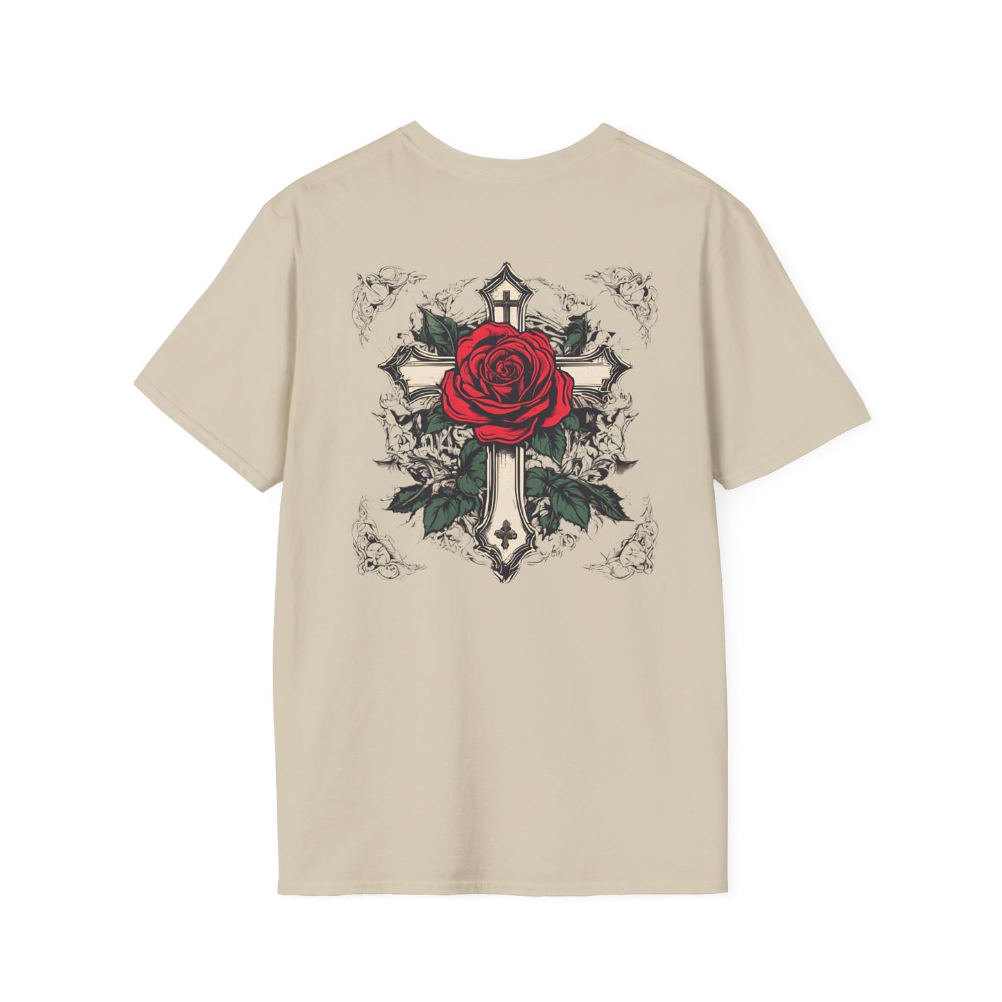 Rose and Cross T-Shirt