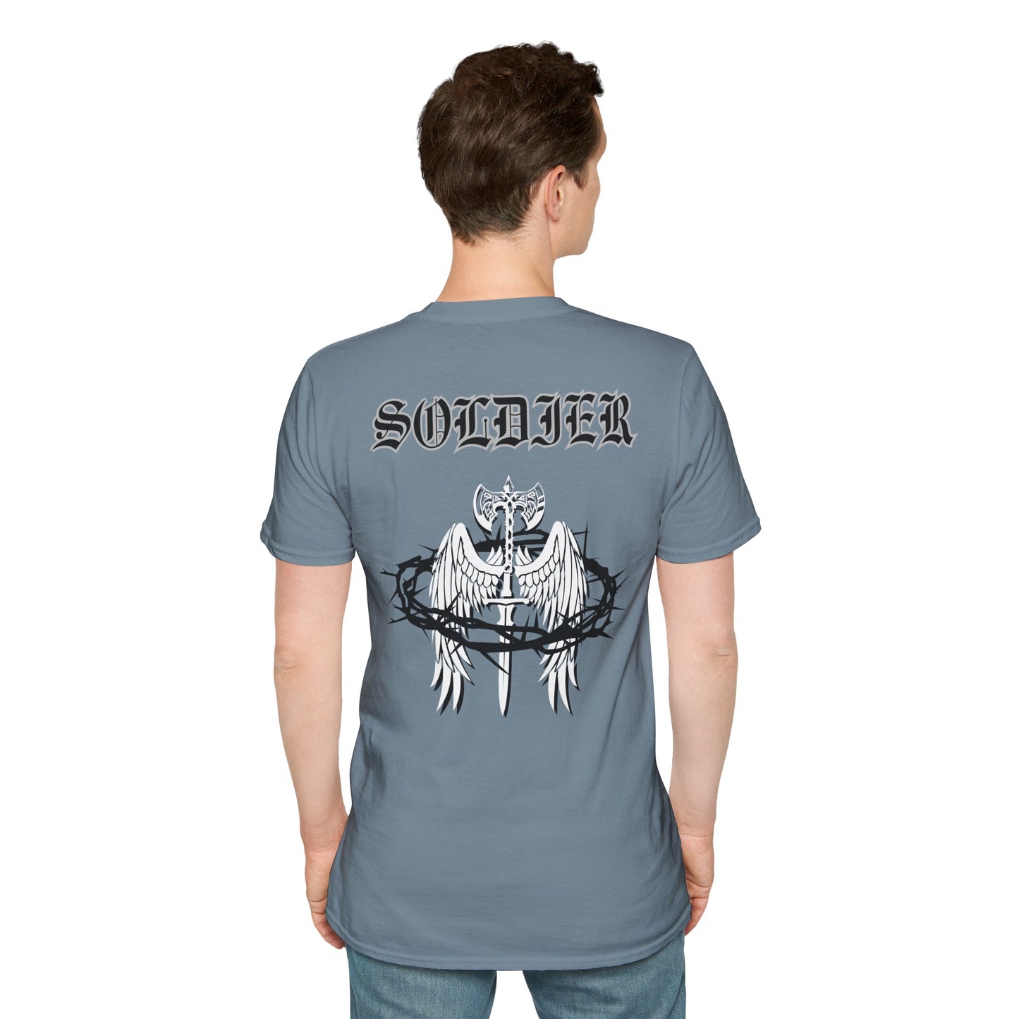 Christian Soldier Angel Graphic Tee