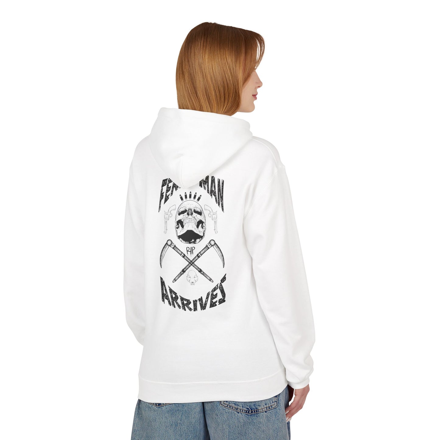 Unisex Softstyle Fleece Hoodie - 'Ferryman Arrives' Creepy Gothic Design