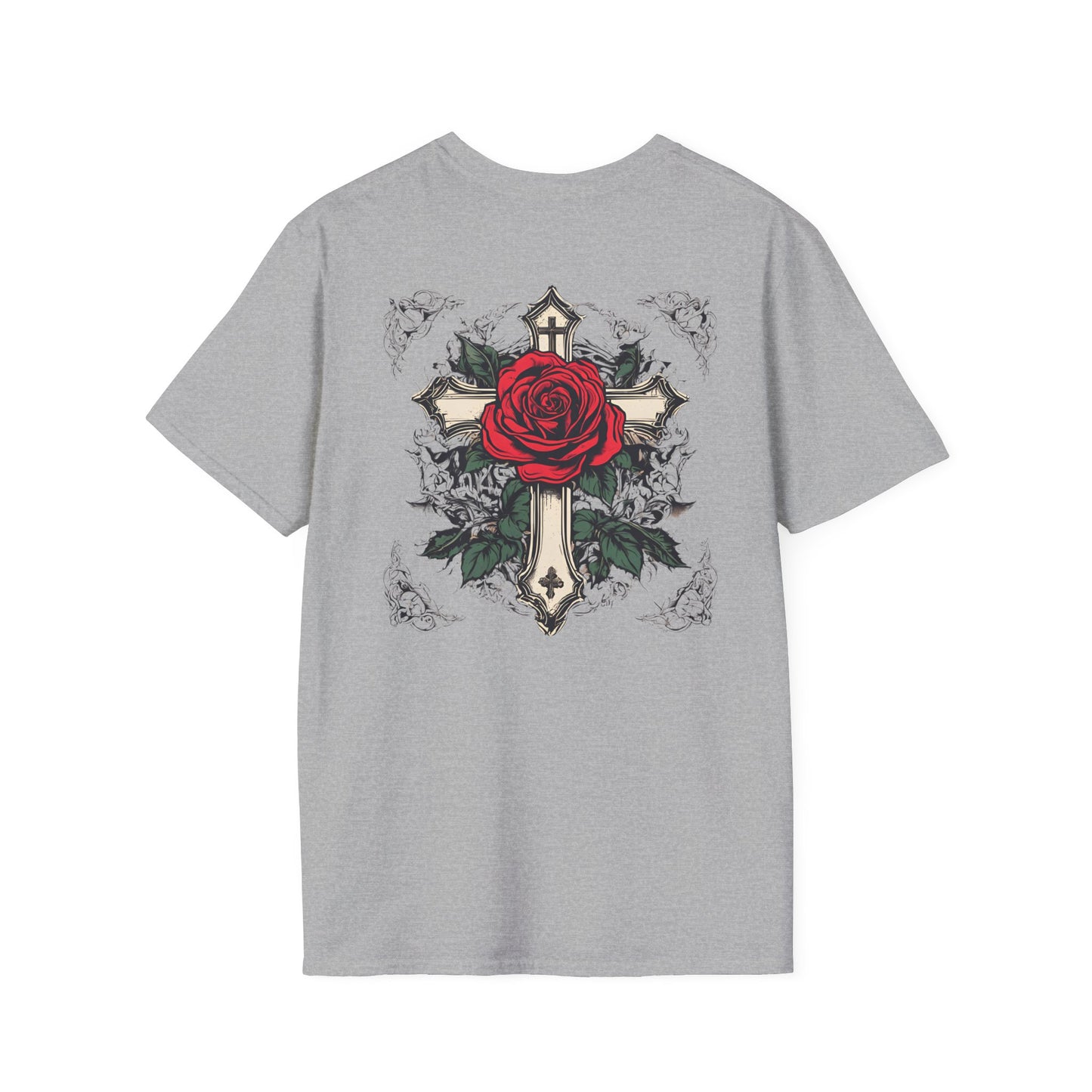 Rose and Cross T-Shirt